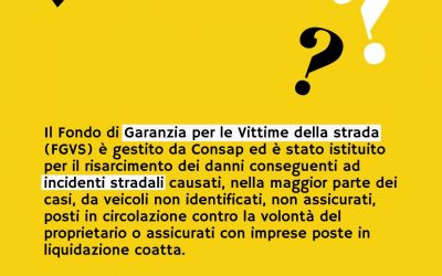 Fondo di Garanzia per le Vittime della Strada: cos’è e quando interviene